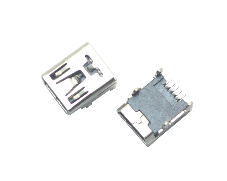 MINI USB 5P SMT B型四腳插